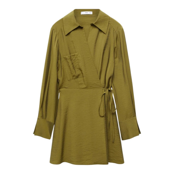 Mango [4] Bow wrap dress - Picture 11 of 11